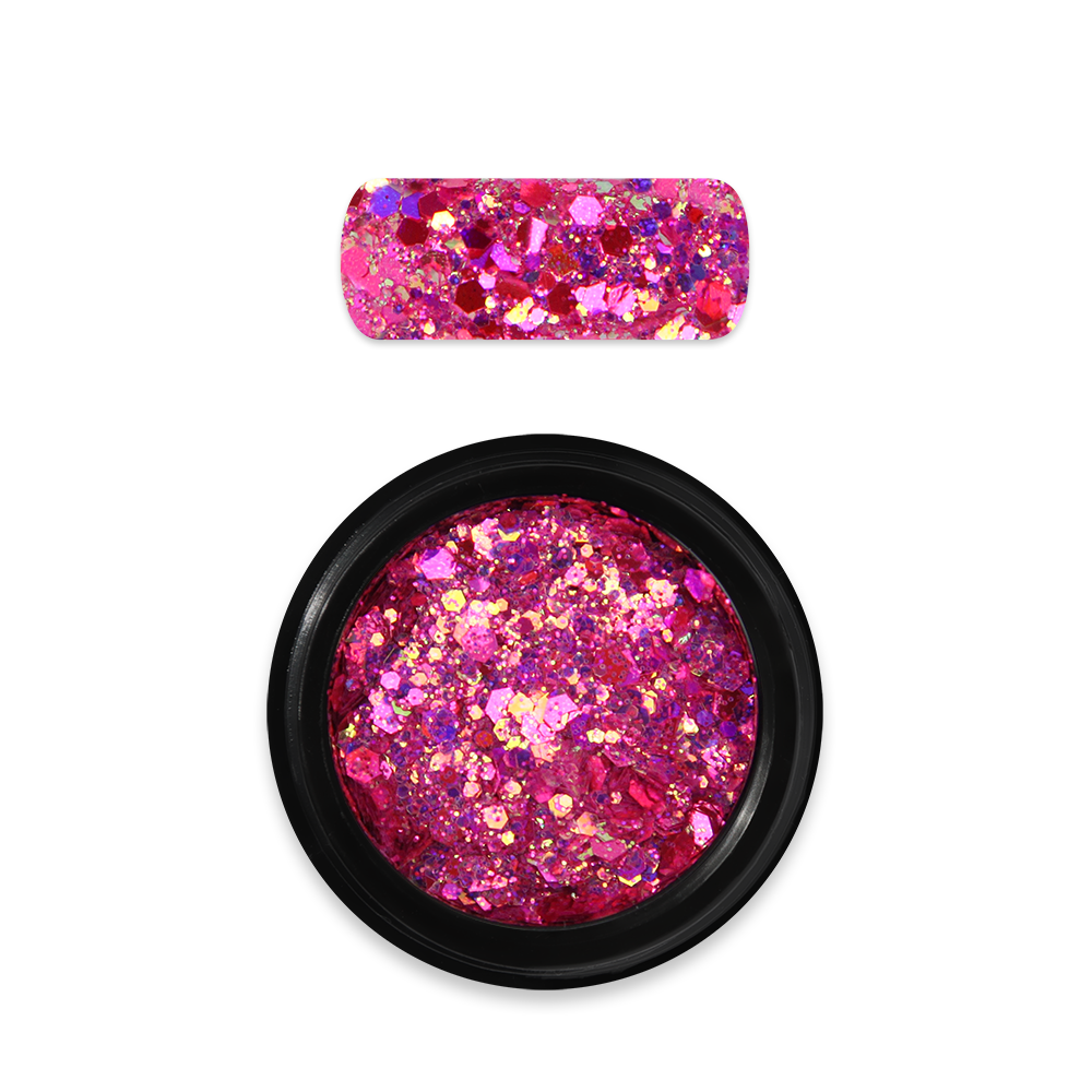 Moyra Holo Glitter Mix - No. 16 - Chameleon Magenta