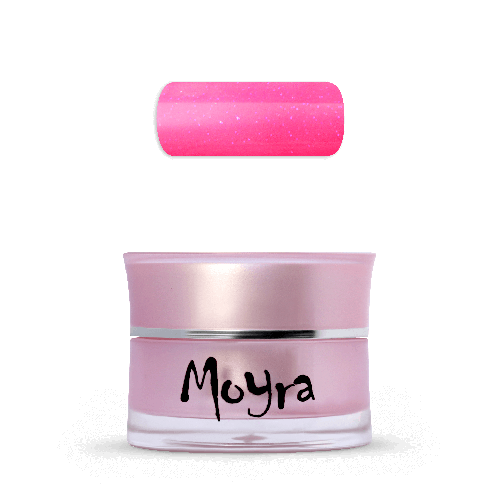 Moyra Colour gel - 60 - Neon Glitter Pink