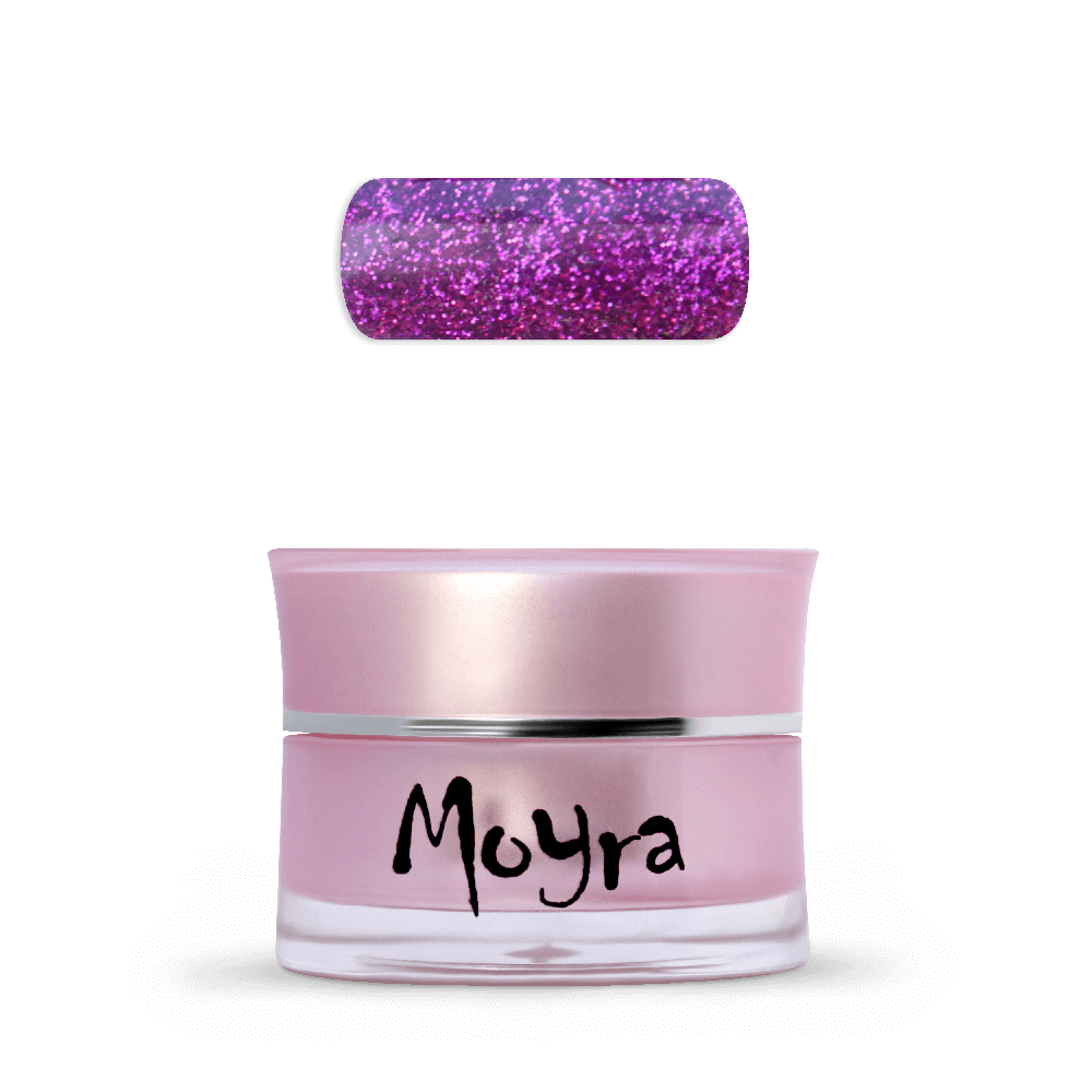 Moyra Colour gel - 102 - Glitter Fuchsia