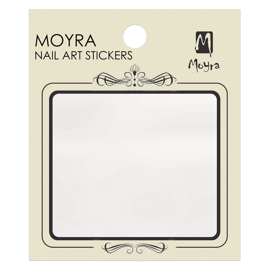 Moyra Transparent Sticker - 3 sheets/package