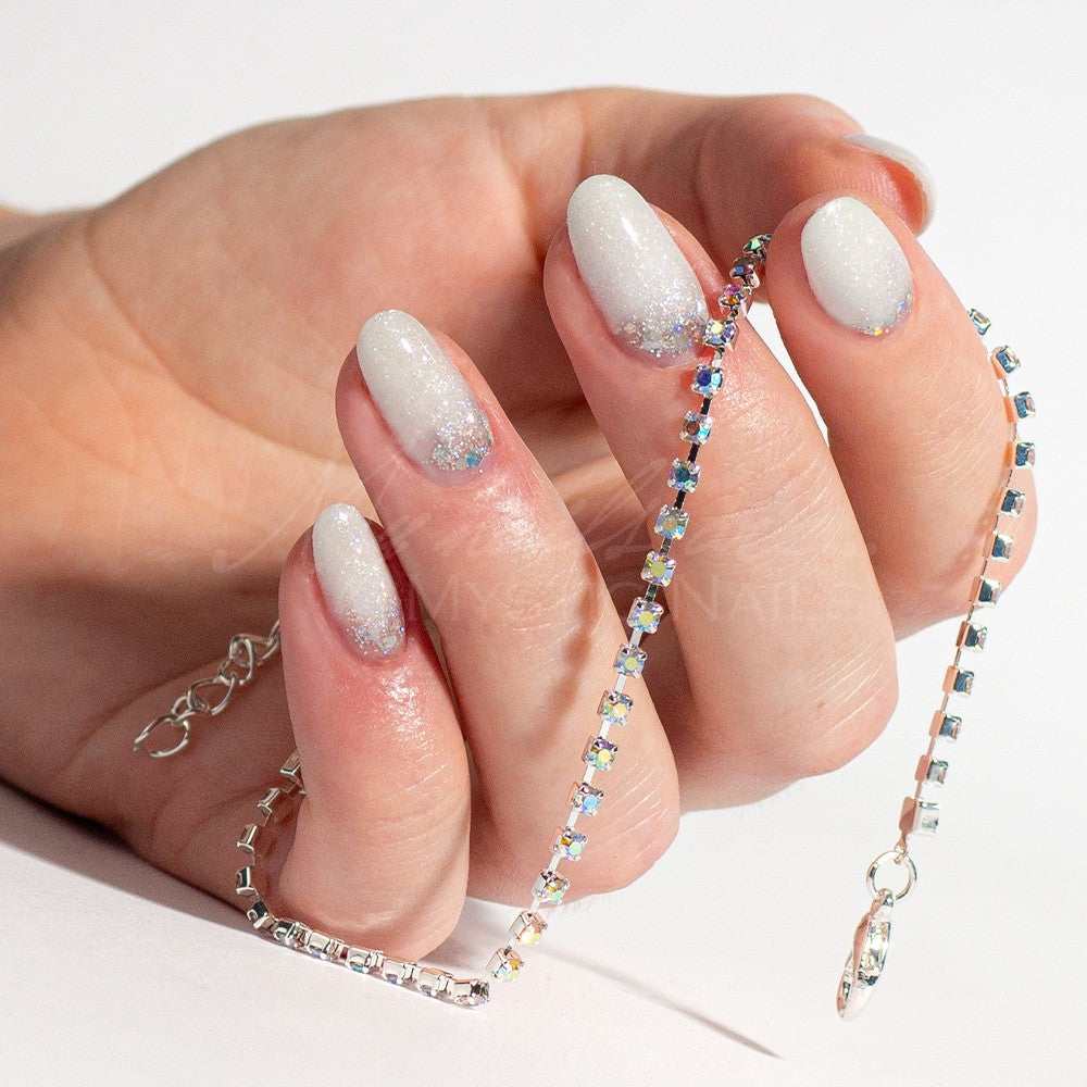 Mystic Nails - Flexi Builder Glitter White - 12ml