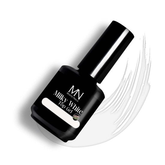 Mystic Nails - Milky White Top Gel (HEMA-free)