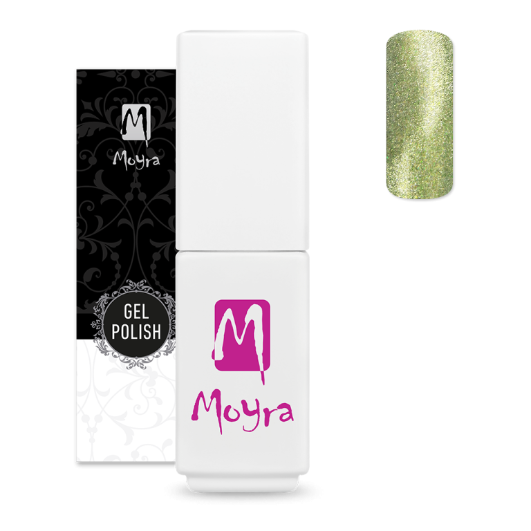 Moyra - Mini Gel Polish - Magnetic 513 Green