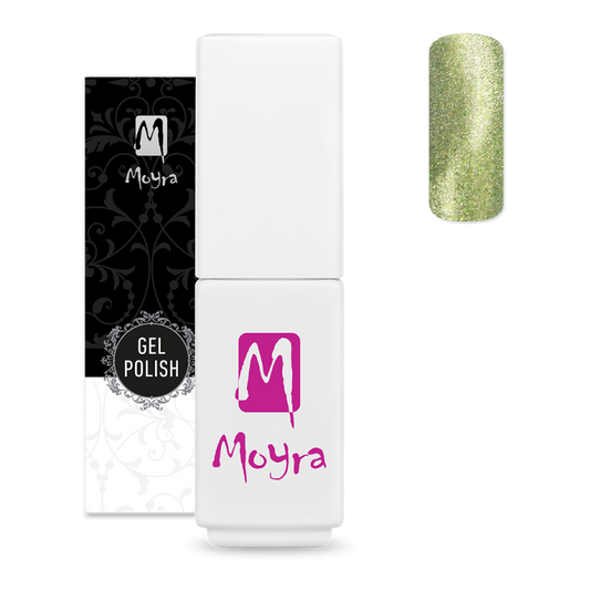 Moyra - Mini Gel Polish - Magnetic 513 Green