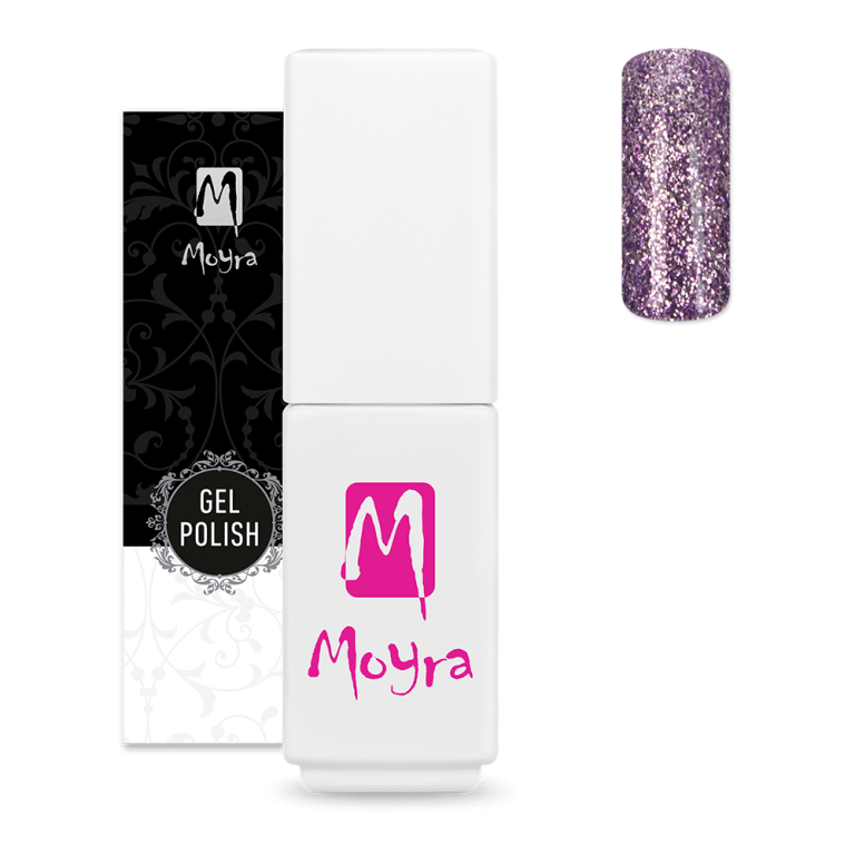 Moyra Mini Gel Polish Diamond Collection - 608 - Purple