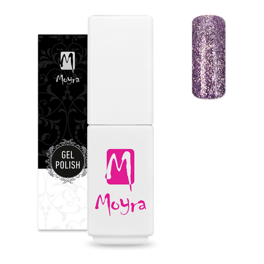 Moyra Mini Gel Polish Diamond Collection - 608 - Purple