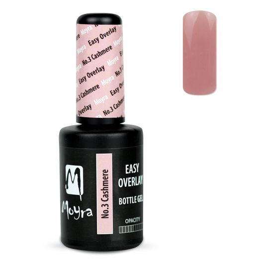 Moyra - Easy Overlay Bottle Gel - No.3 Cashmere