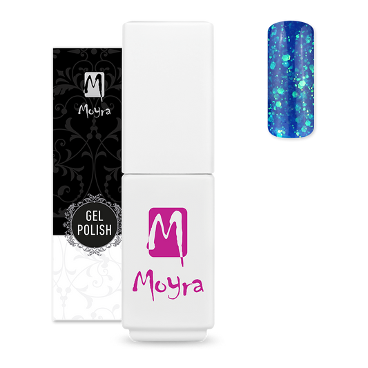 Moyra Mini Gel Polish Glitter Mix Collection - 408