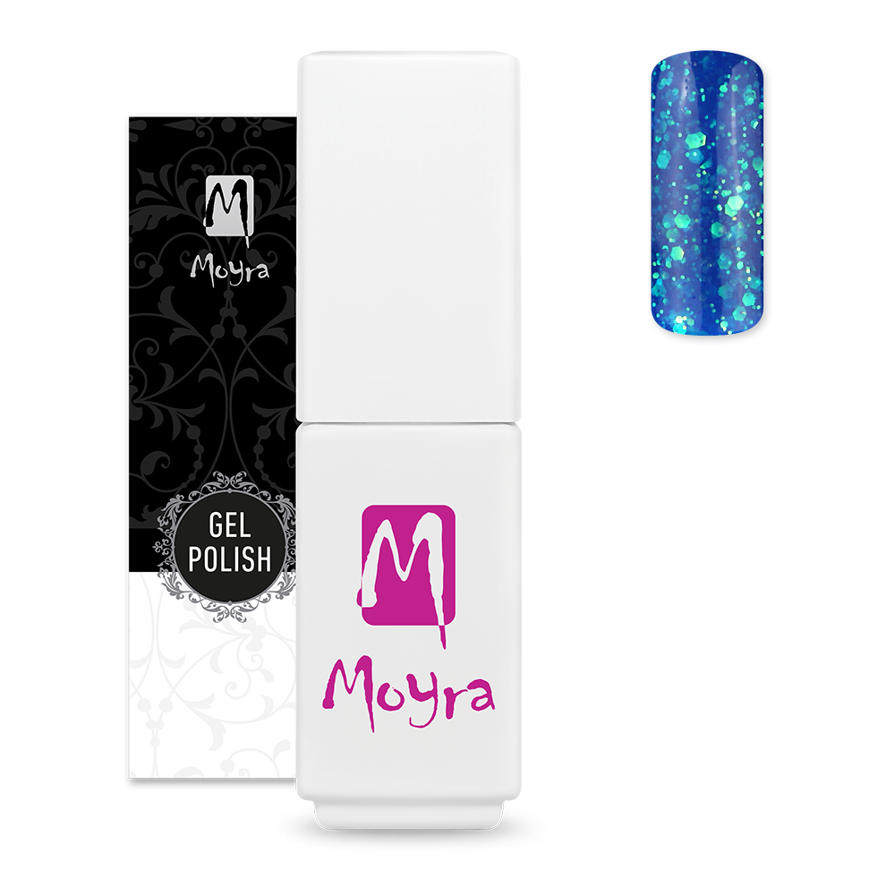 Moyra Mini Gel Polish Glitter Mix Collection - 408