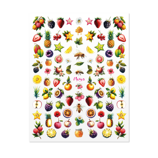Moyra Nail stickers (self-adhesive) - No. 28