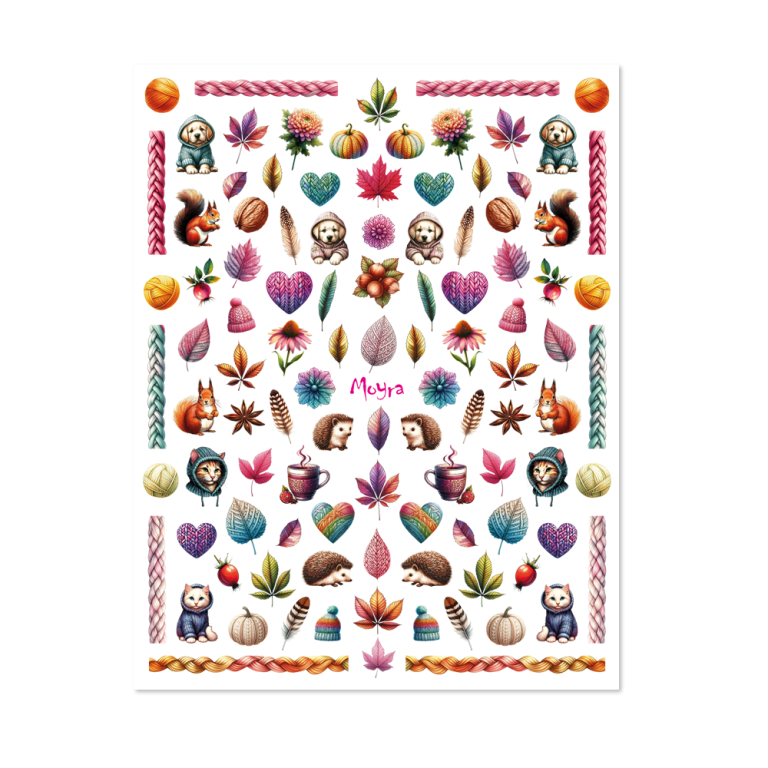 Moyra Nail stickers (self-adhesive) - No. 31