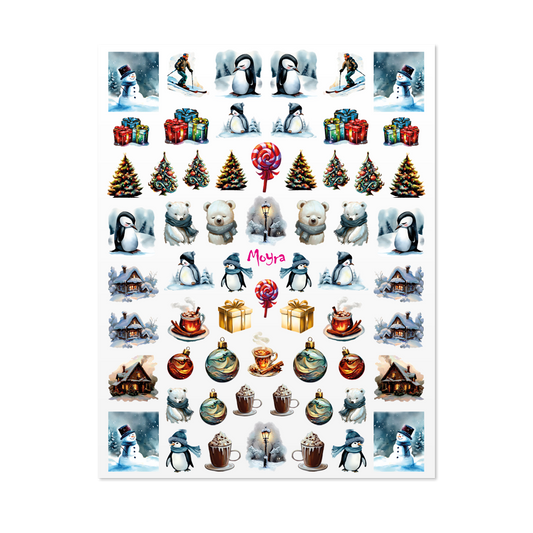 Moyra Watertransfer Sticker Selection - No. 03 - Winter