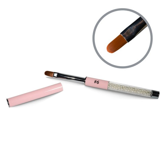 Mystic Nails - Glamour No File Oval Gel Brush #6