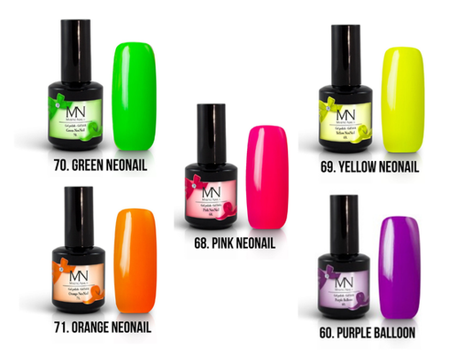 Mystic Nails 'Neons' Gel Polish Bundle - 2