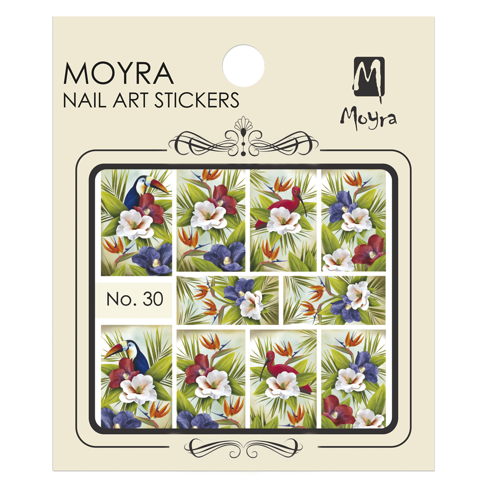 Moyra Nail Art Stickers No. 30
