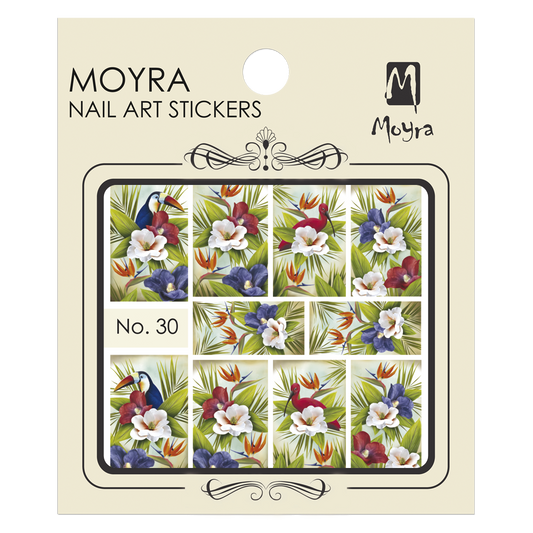 Moyra Nail Art Stickers No. 30