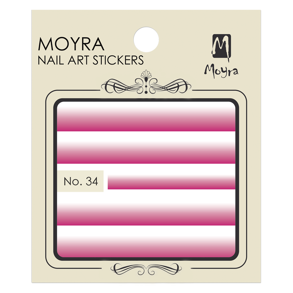 Moyra Nail Art Stickers No. 34