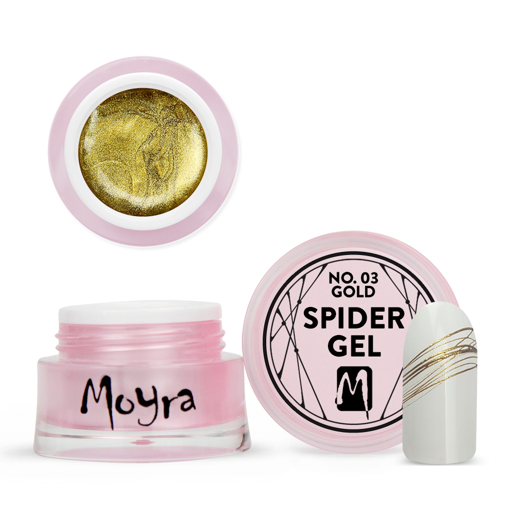 Moyra Spider Gel No. 03 Gold