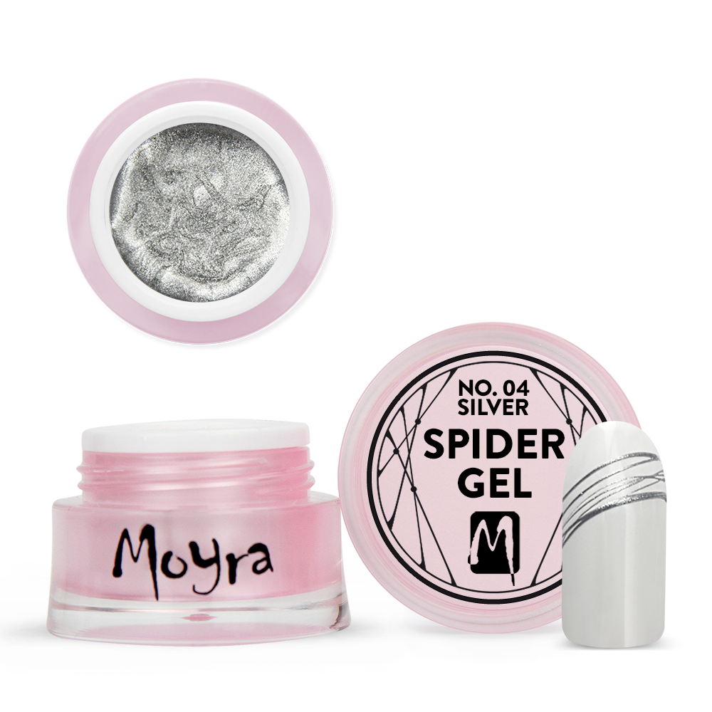 Moyra Spider Gel No. 04 Silver