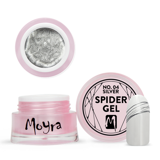 Moyra Spider Gel No. 04 Silver