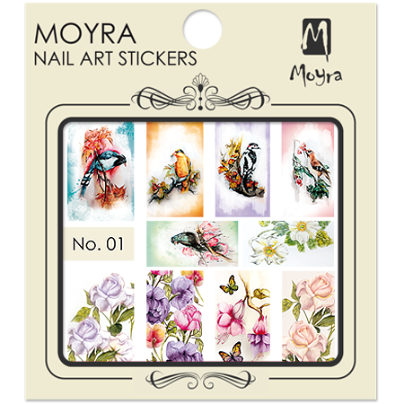 Moyra Nail Art Stickers No. 01