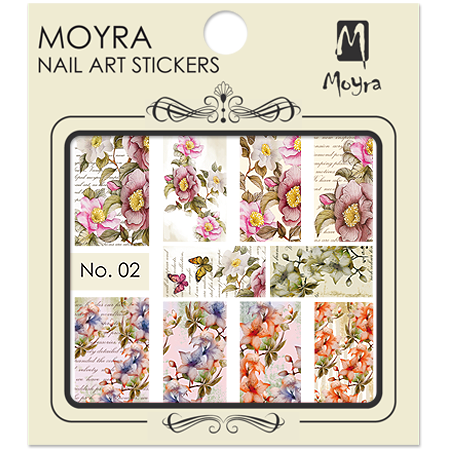 Moyra Nail Art Stickers No. 02