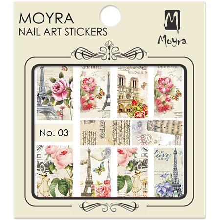 Moyra Nail Art Stickers No. 03