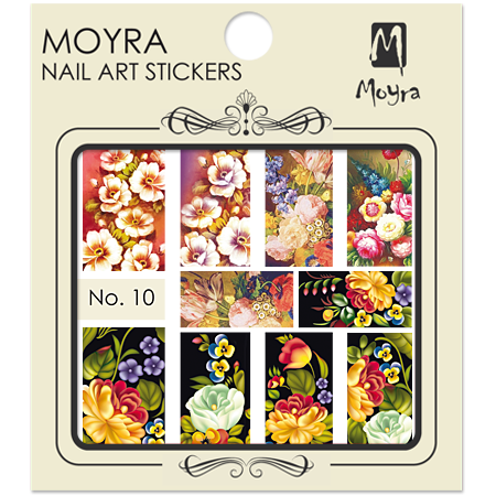 Moyra Nail Art Stickers No. 10