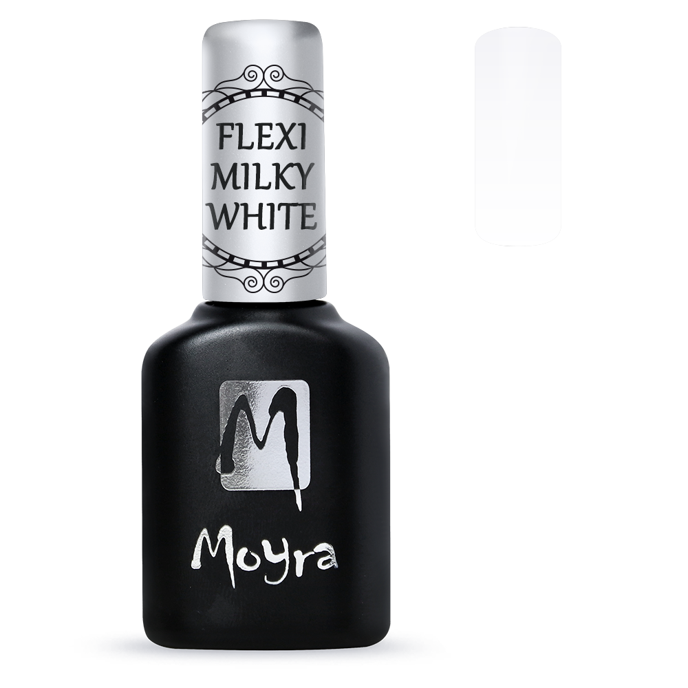 Moyra Gel Polish Flexi Base - Milky white