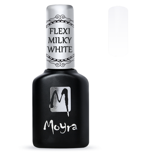 Moyra Gel Polish Flexi Base - Milky white