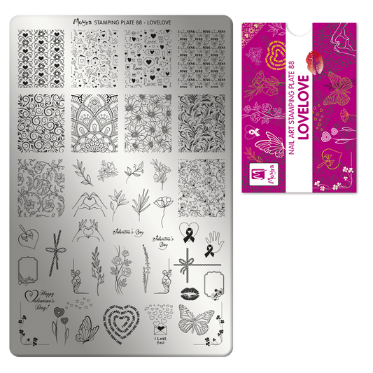 Moyra Stamping Plate - 88 - Lovelove