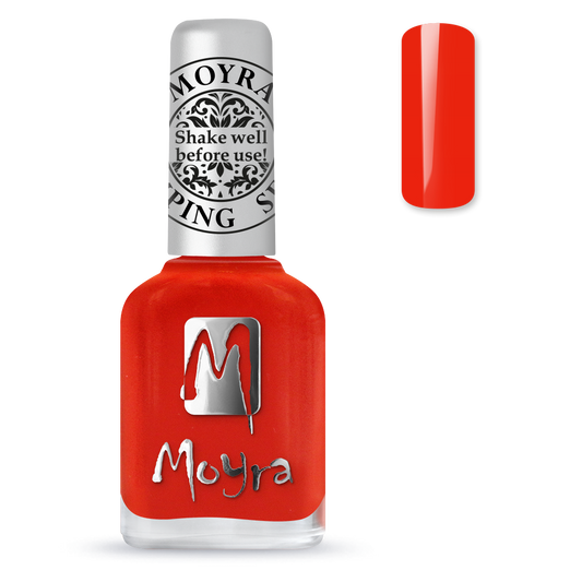 Moyra Stamping Nail Polish - SP41 - Amber Orange