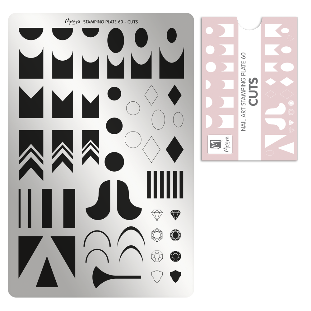 Moyra Stamping Plate - 60 - Cuts