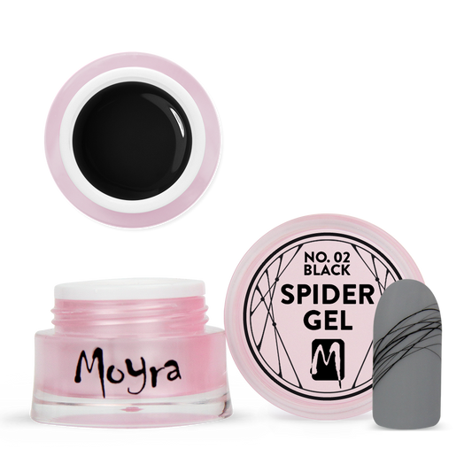 Moyra Spider Gel No. 02 Black