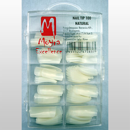 Moyra Tip Box 100 pcs - Natural