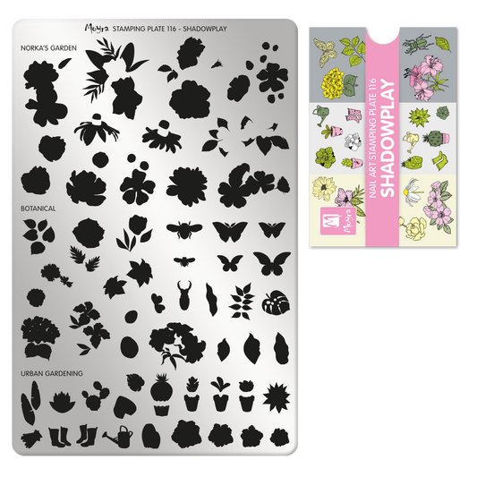 Moyra Stamping Plate - 116 - Shadowplay