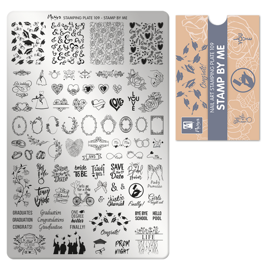 Moyra Stamping Plate - 109 - Stamp by me