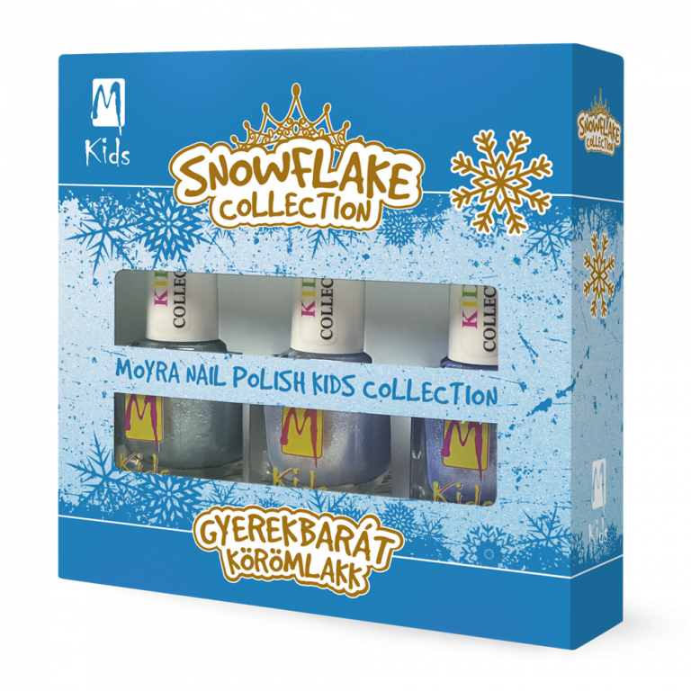 Moyra Kids Nail Polish Set Snowflake Collection