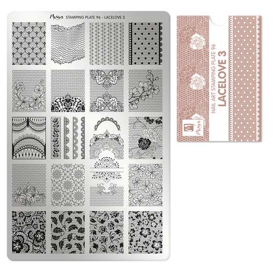 Moyra Stamping Plate - 96 - Lacelove 3