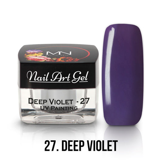 Mystic Nails - Nail Art Gel - 027 - Deep Violet