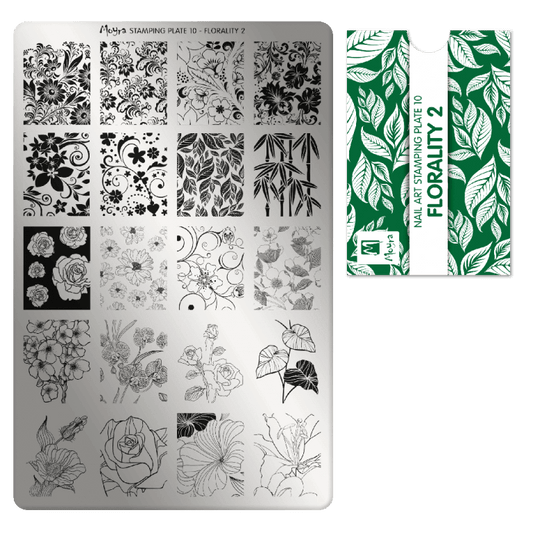 Moyra Stamping Plate - 10 - Florality 2
