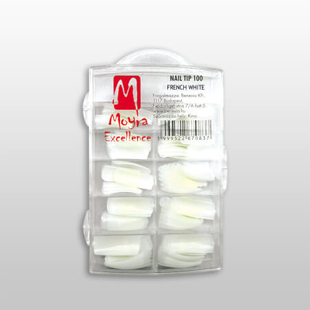 Moyra Tip Box 100 pcs - French White