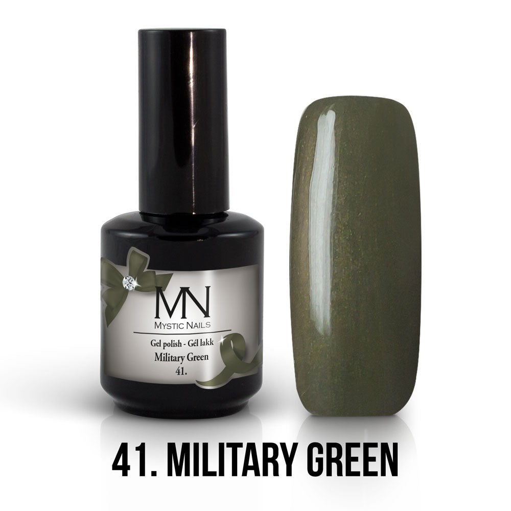 Mystic Nails - Gel Polish 041 - Military Green