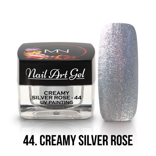 Mystic Nails - Nail Art Gel - 044 - Creamy Silver Rose