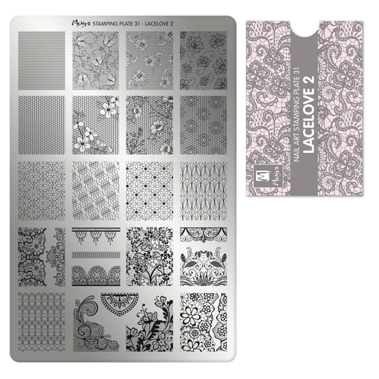Moyra Stamping Plate - 31 - Lacelove 2