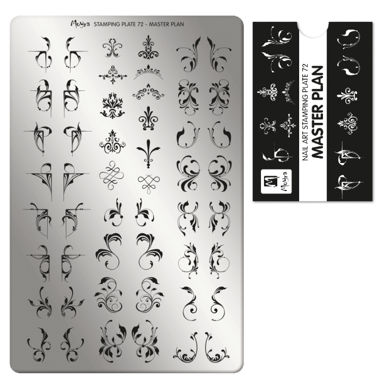 Moyra Stamping Plate - 72 - Master plan