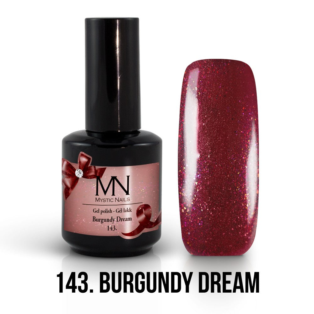 Mystic Nails - Gel Polish 143 - Burgundy Dream