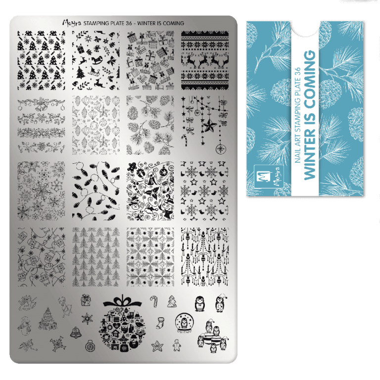 Moyra Stamping Plate - 36 - Winter is coming