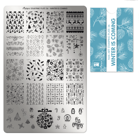 Moyra Stamping Plate - 36 - Winter is coming