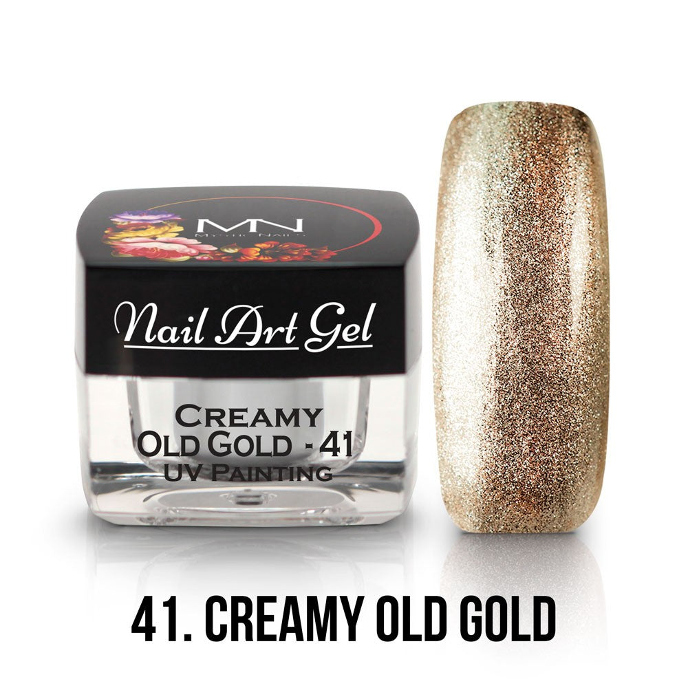 Mystic Nails - Nail Art Gel - 041 - Creamy Old Gold